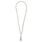 Ambaryra New Beginnings - Moonstone Mala Bead necklace on white background