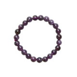 Amethyst crystal Mala Bead bracelet