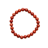 Red Jasper Mala Bead Bracelet